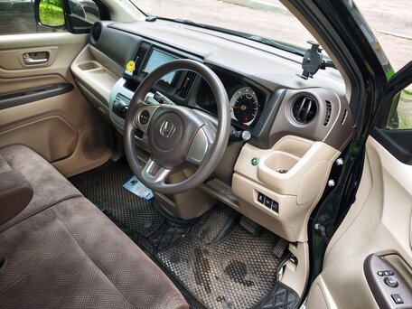 2018 Honda N-WGN I Рестайлинг, зелёный, 650000 рублей, вид 5