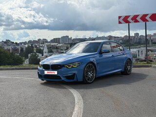 2017 BMW M3 V (F80), голубой, 6550000 рублей, вид 1