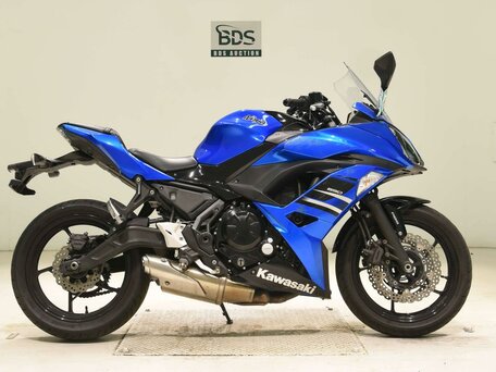 2017 Kawasaki Ninja 650, синий, 727000 рублей, вид 2