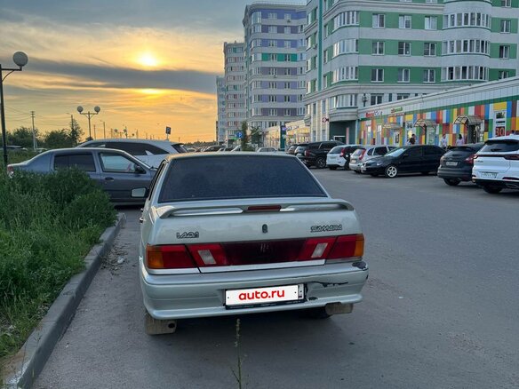 2005 Lada (ВАЗ) 2115, серебристый - вид 4