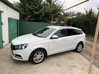 2018 Lada (ВАЗ) Vesta SW I, белый, 1230000 рублей, вид 2