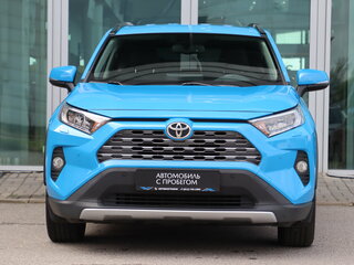 2021 Toyota RAV4 V (XA50), голубой, 2950000 рублей, вид 2