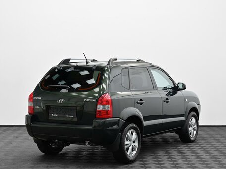 2008 Hyundai Tucson I, чёрный, 549000 рублей, вид 2