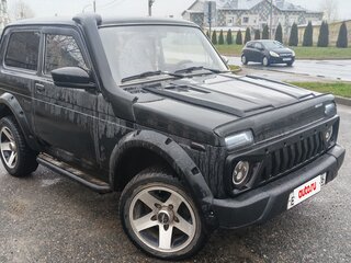 2013 Lada (ВАЗ) 2121 (4x4) I Рестайлинг, чёрный, 445000 рублей, вид 3