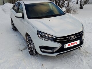 2025 Lada (ВАЗ) Vesta I Рестайлинг (NG), белый, 1650000 рублей, вид 2