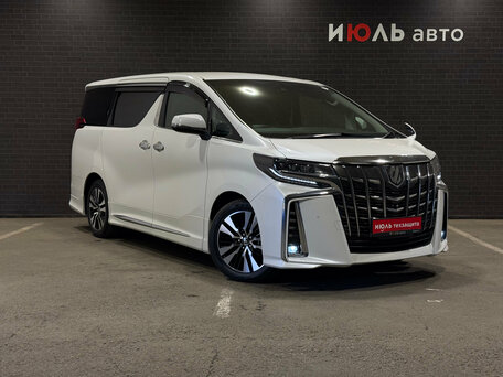 2019 Toyota Alphard III Рестайлинг, белый, 4079000 рублей, вид 3