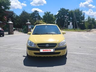 2009 Hyundai Getz I Рестайлинг, жёлтый, 389000 рублей, вид 3