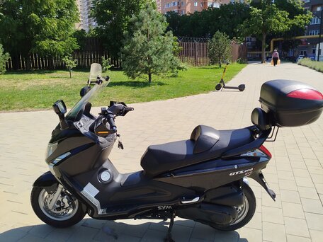 2011 Sym Husky 125, чёрный, 220000 рублей, вид 4