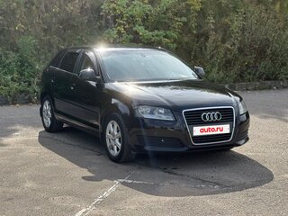 2009 Audi A3 II (8P) Рестайлинг 2, чёрный, 650000 рублей, вид 1