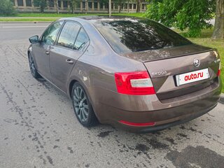 2013 Skoda Octavia III (A7), коричневый, 1100000 рублей, вид 5