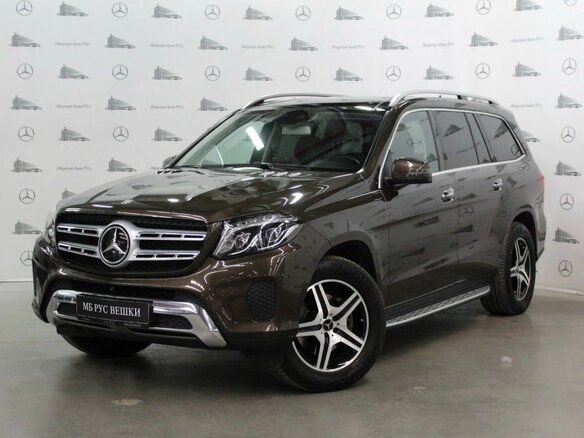 2016 Mercedes-Benz GLS 400 I (X166), коричневый