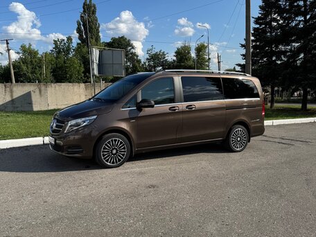 2016 Mercedes-Benz V-Класс Long 250 d длинный III (W447), коричневый, 4700000 рублей, вид 5