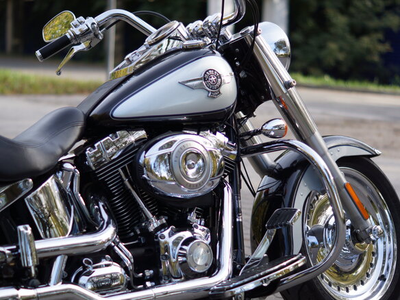 2012 Harley-Davidson Fat Boy, чёрный - вид 17