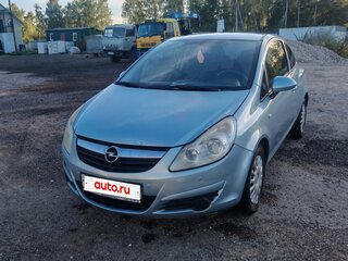 2008 Opel Corsa D, голубой, 300000 рублей, вид 1