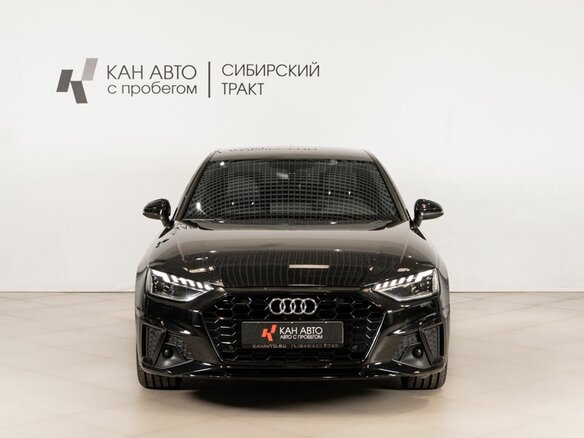 2020 Audi A4 40 TFSI V (B9) Рестайлинг, чёрный, 3014254 рублей - вид 1