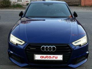 2017 Audi A4 V (B9), синий, 2790000 рублей, вид 4