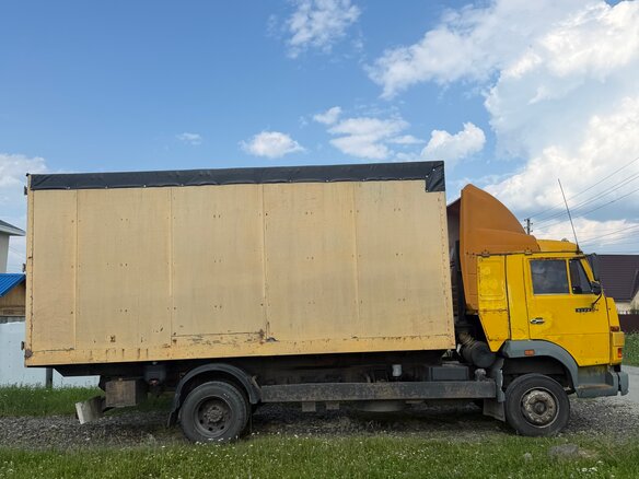 2006 КамАЗ 4308, жёлтый - вид 8