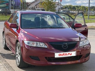 2004 Mazda 6 I (GG), красный, 280000 рублей, вид 1