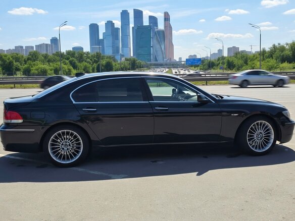 2005 BMW 7 серии 750Li IV (E65/E66) Рестайлинг, чёрный - вид 10