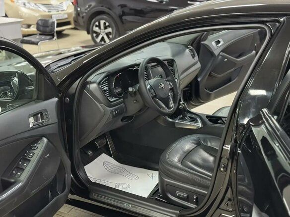 2013 Kia Optima III Рестайлинг, чёрный, 919000 рублей - вид 7