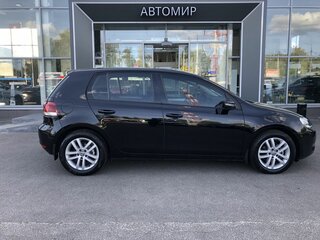 2010 Volkswagen Golf VI, чёрный, 1069000 рублей, вид 4