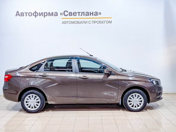 2021 Lada (ВАЗ) Vesta I, коричневый, 1038000 рублей - вид 3