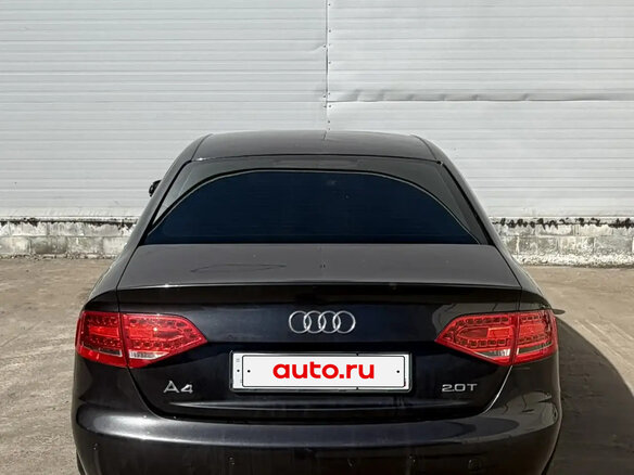 2009 Audi A4 IV (B8), чёрный, 950000 рублей - вид 3
