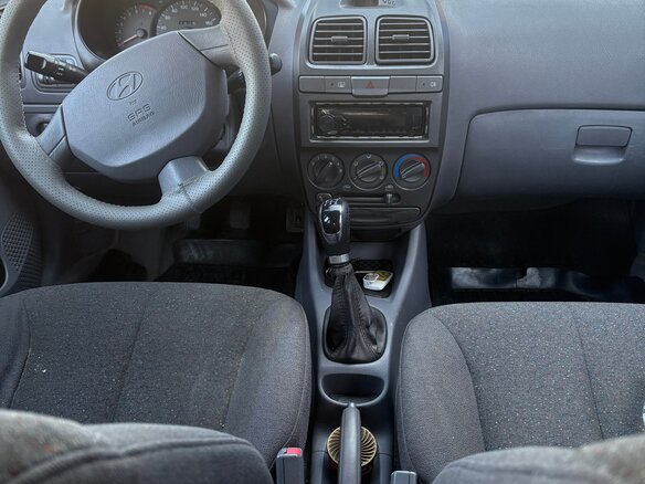 2005 Hyundai Accent ТагАЗ II, красный, 340000 рублей - вид 5