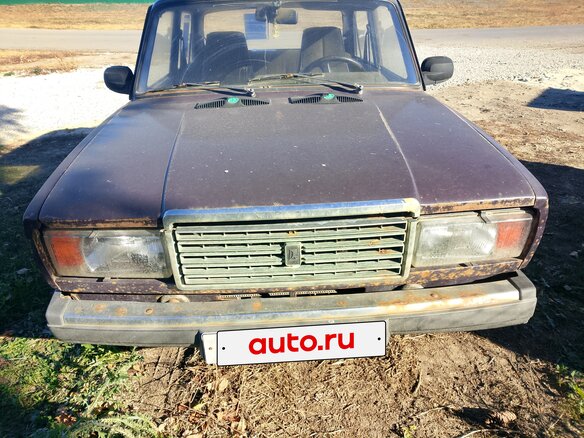 2004 Lada (ВАЗ) 2107, фиолетовый, 65000 рублей