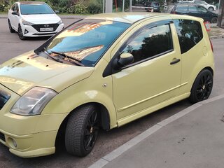 2006 Citroen C2, жёлтый, 465000 рублей, вид 4