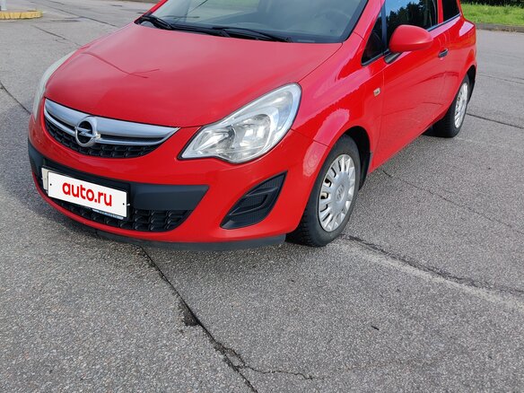2013 Opel Corsa D Рестайлинг II, красный, 650000 рублей