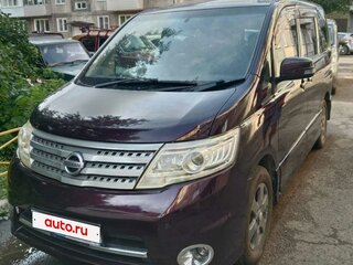 2009 Nissan Serena III (C25), пурпурный, 950000 рублей, вид 2