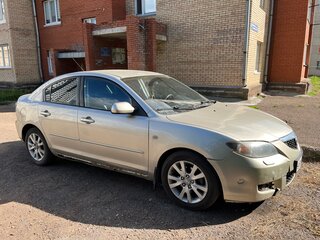 2007 Mazda 3 I (BK) Рестайлинг, золотистый, 349000 рублей, вид 3