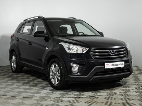 2016 Hyundai Creta I, чёрный, 1399700 рублей, вид 3