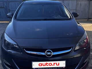 2013 Opel Astra J Рестайлинг, серый, 820000 рублей, вид 1