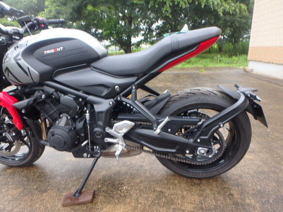 2024 Triumph Trident 660, серый, 900000 рублей - вид 12