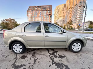 2013 Renault Logan I Рестайлинг, бежевый, 650000 рублей, вид 5