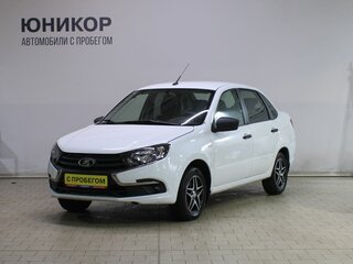 2018 Lada (ВАЗ) Granta I Рестайлинг, белый, 389000 рублей, вид 1