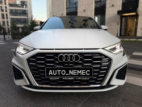 2023 Audi A3 Sportback 35 TFSI IV (8Y), белый, 2250000 рублей, вид 2