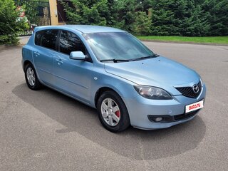 2007 Mazda 3 I (BK) Рестайлинг, голубой, 400000 рублей, вид 3