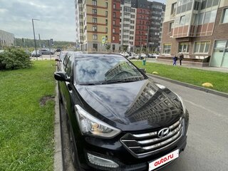 2012 Hyundai Santa Fe III, чёрный, 1900000 рублей, вид 3