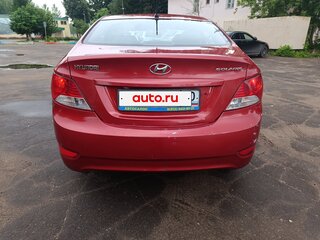 2011 Hyundai Solaris I, красный, 545000 рублей, вид 5