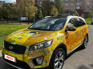 2016 Kia Sorento III Prime, золотистый, 2500000 рублей, вид 3