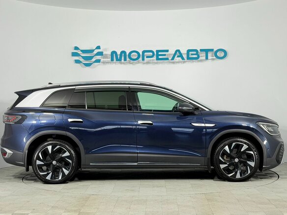 2023 Volkswagen ID.6 Crozz, синий - вид 3