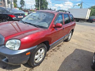 2005 Hyundai Santa Fe I, пурпурный, 350000 рублей, вид 2