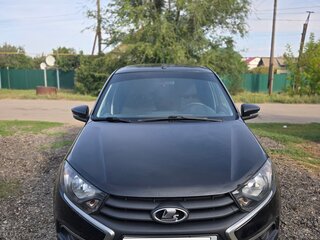 2022 Lada (ВАЗ) Granta I Рестайлинг, чёрный, 680000 рублей, вид 2