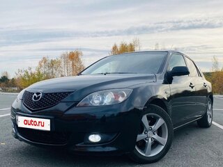 2005 Mazda 3 I (BK), чёрный, 600000 рублей, вид 1