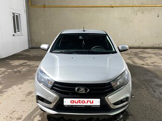 2019 Lada (ВАЗ) Vesta I, серебристый, 735000 рублей, вид 4