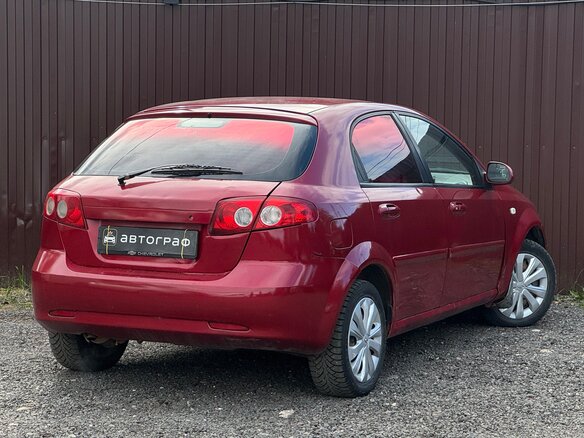 2007 Chevrolet Lacetti I, красный, 218000 рублей - вид 5