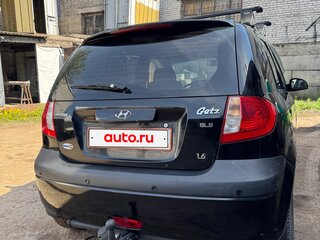 2005 Hyundai Getz I Рестайлинг, чёрный, 400000 рублей, вид 4